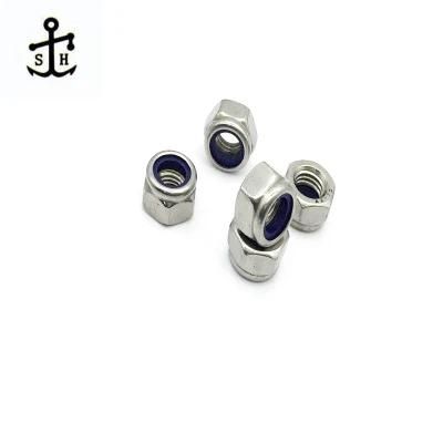 Stainless Steel Hex Lock Nut DIN985 Made in China