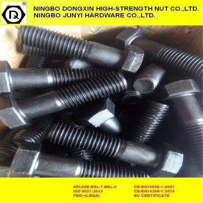 10.9 Black Fastener Full Thread DIN933 Hex Head Bolt
