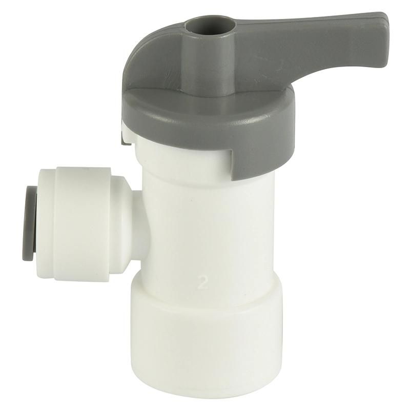RO 1/4 Tube Od 1/4′ ′ Thread Pressure Ball Valve Water Filter Fittings