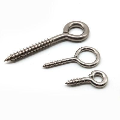 Stainless Steel Lag Eye Hook Screw