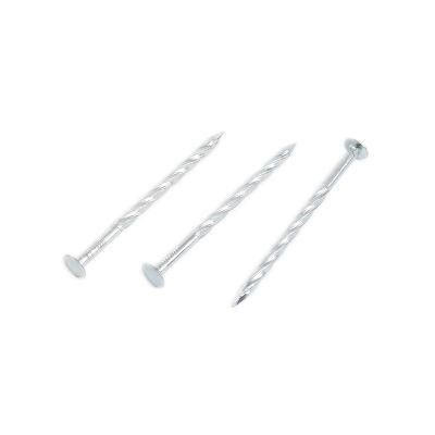 2.5inch Zinc Coated Umbrella Head Construction Nails Twisted Roofing Nails with Washer