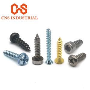China Wholesale Micro Stainless Steel M5 M6 M8 ANSI Galvanized Cross Philips Concrete Flat Head Wood Roofing Self Tapping Screws