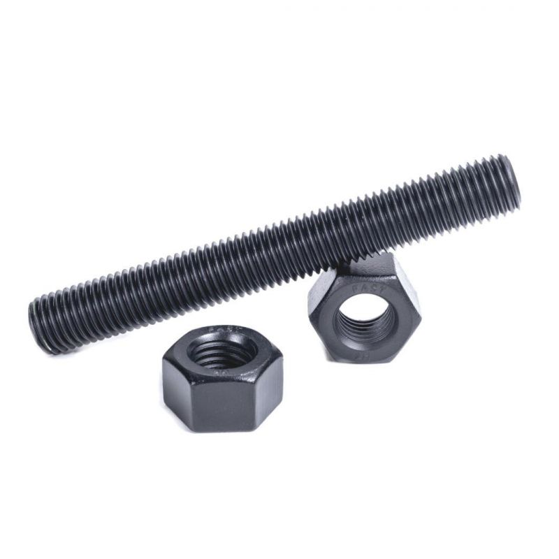 High Quality B7 Thread Rod with 2 Nuts Double End Stud Rod
