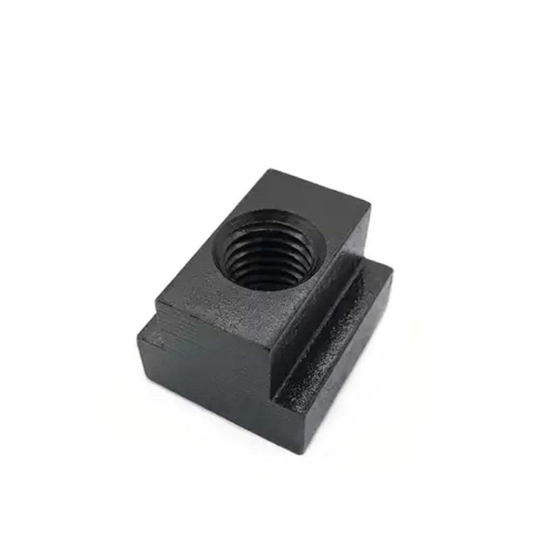 Manufacturer Best Price Black Steel DIN 508 Metric Thread M10 Slot T Sliding Nut