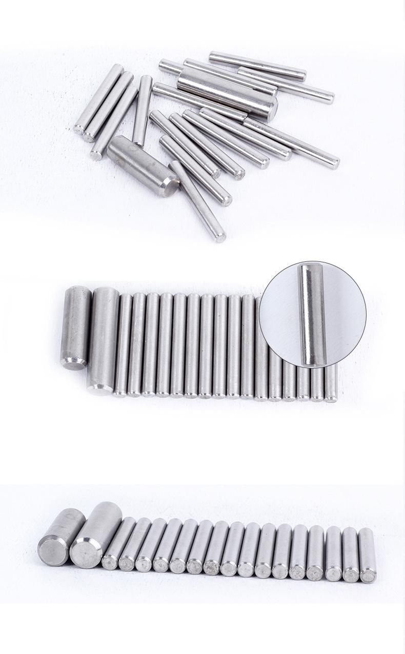 GB119 Solid Cylindrical Pin Stainless Steel 304 Positioning Pin
