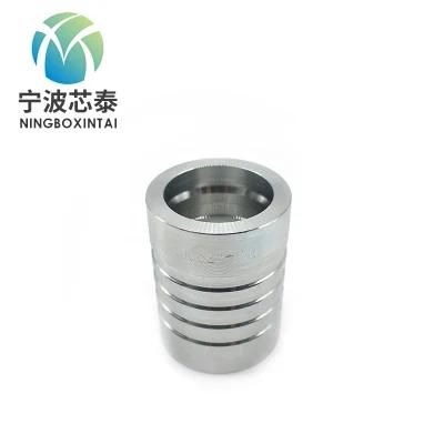00621 SAE100r2 Jic Type Joint CNC Manufacture Bsp Adaptor Flexible Hose Brass Ferrule Fittings OEM Price
