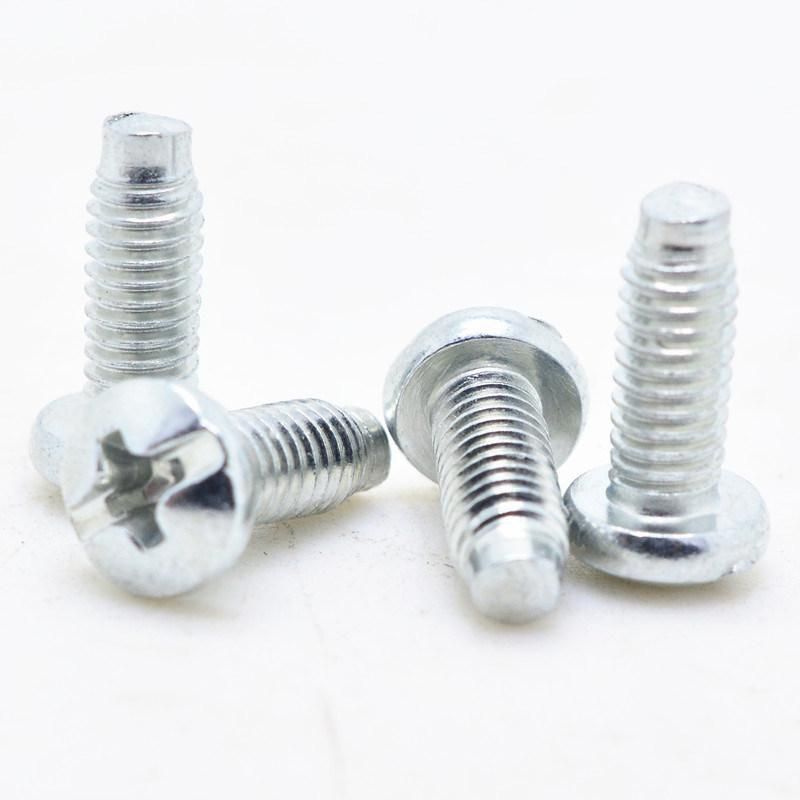 SS304 SS316 Compound Slot Pan Head Machine Screw/A2 Pan Head Screw/A4 Screw