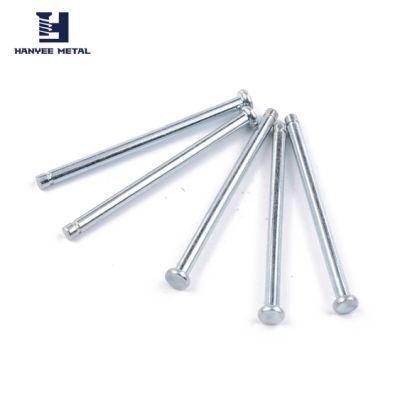 Fascinating Flat Head Galvanized Pin with Milling