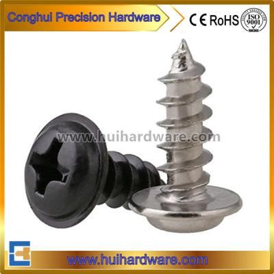 Nickel Plated Pan Head Self Tapping Screws with Washer