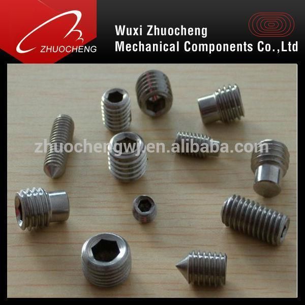 DIN913 DIN914 DIN915 DIN916 Stainless Steel 316 Set Screws