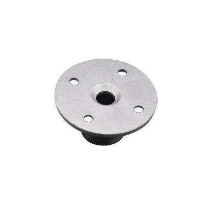 Aluminium Alloy Floor Flange 4 Holes Key Clamp for Pipe Nipples with Screws