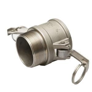 SS316 Type B Mmale Thread BSPT Camlock Quick Coupling