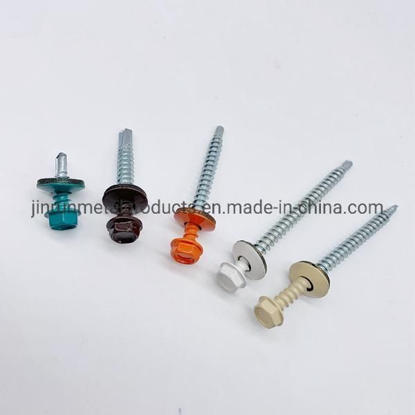 Hot Selling Screws Self Drilling Screws with Hex Washer Head Roofing Screws