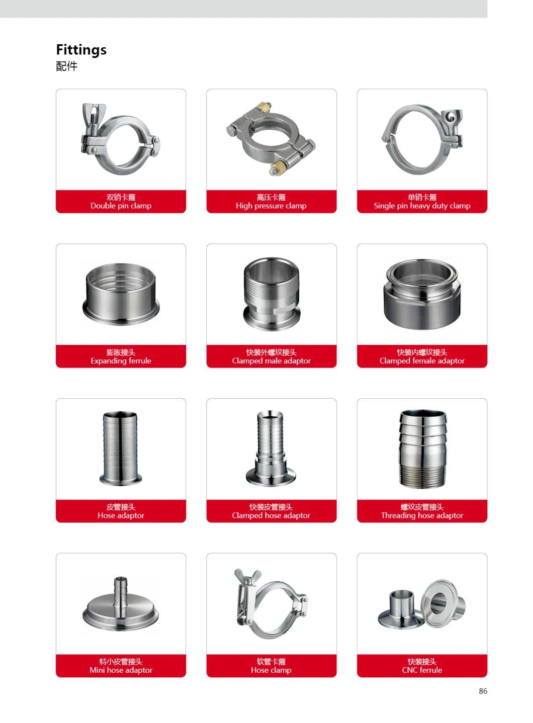304 Sanitary Stainless Steel Union with EPDM Gasket