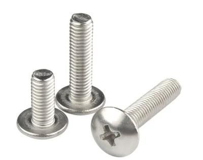 M12-M16 304 Stainless Steel Cross Large Flat Head Screw Machine Wire Umbrella Head Screw