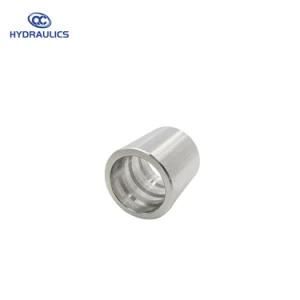 Hydraulic Hose Sleeve Fitting for 4 Wire Hose Non Skive Ferrule Connctor