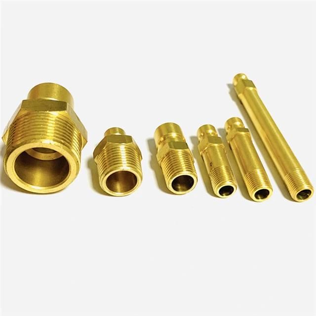 Dme Mold Parts Brass Shut-off Valve Water Nipple Fitting