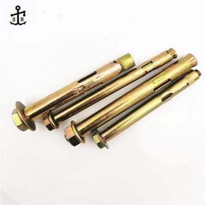 Gold-Plated M6 Hexagonal Expansion Bolts for Batteries Made in China
