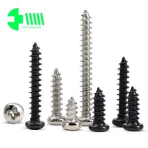 Pan Round Head Phillips Drive Self Tapping Screw for Wood Furniture