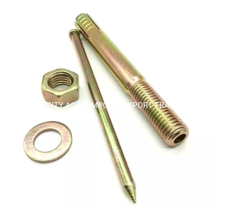 M8 Steel Nail Hit Strike Expansion Hammer Drive Anchors