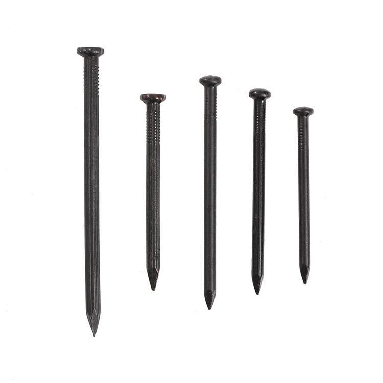 China Portable Drill Concrete Nail Box Packaging for Pavement Mat /Congo Market Concrete Nail / Cameroon Market Concrete Nail