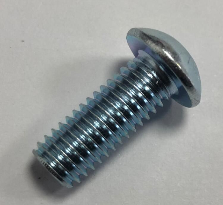 Round Head Socket Screw Grade 10.9 Zinc Plated