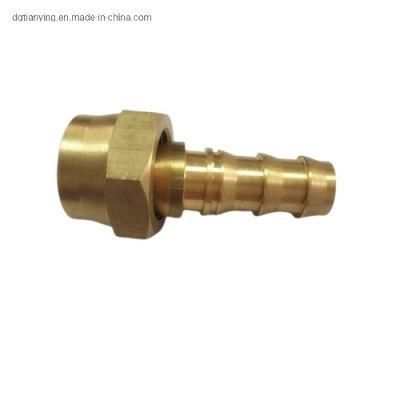 Staulbi Standard Brass Straight Hose Barb Fitting with Nut