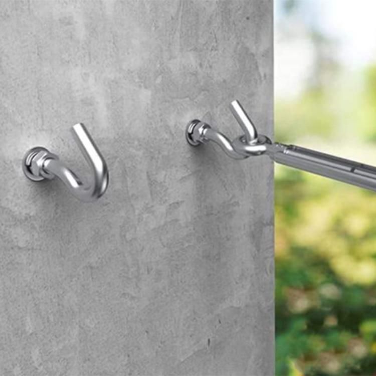 Ring Hook Zinc Plated Stainless Steel Concrete Sleeve J Type Anchor Bolt