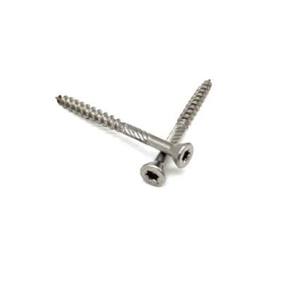 OEM Steel Fasteners A2-70 A4-80 Deck Screws Different Types of Stainless Steel 304 316 Decking Screws