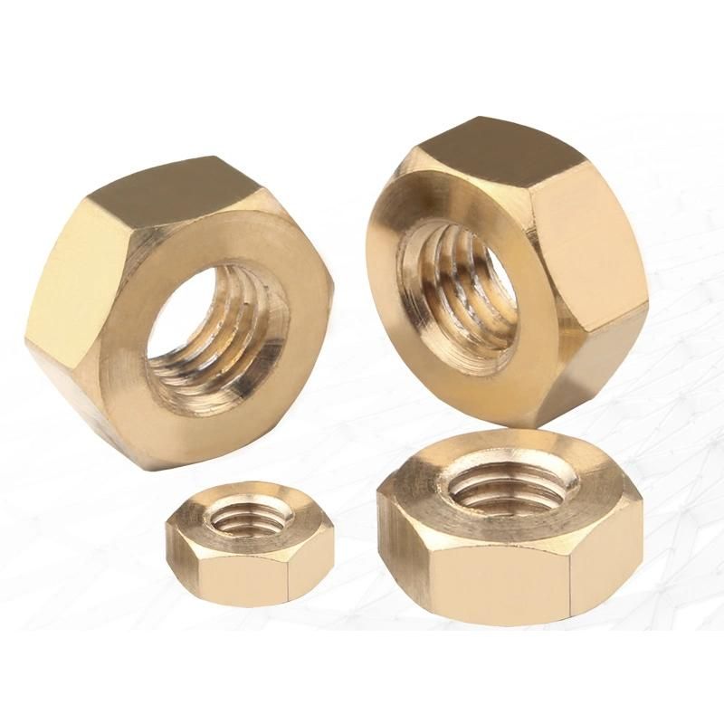 Ningbo Professional Factory Stainless Steel Zinc Alloy Hex Nut, Slotted Nut, Nylon Nut, Flange Nut