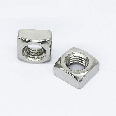 Stainless Steel DIN562 Square Thin Nuts, Square Nut