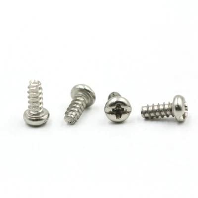 Phillips Pan Head Self Tapping Cross Slot Screw for Plastic