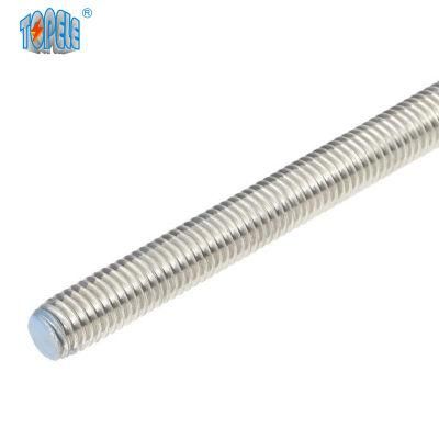 Stainless Steel 304 or 316 Full Thread A2 or A4 Stud Bolt DIN976 or ANSI Threaded Rod