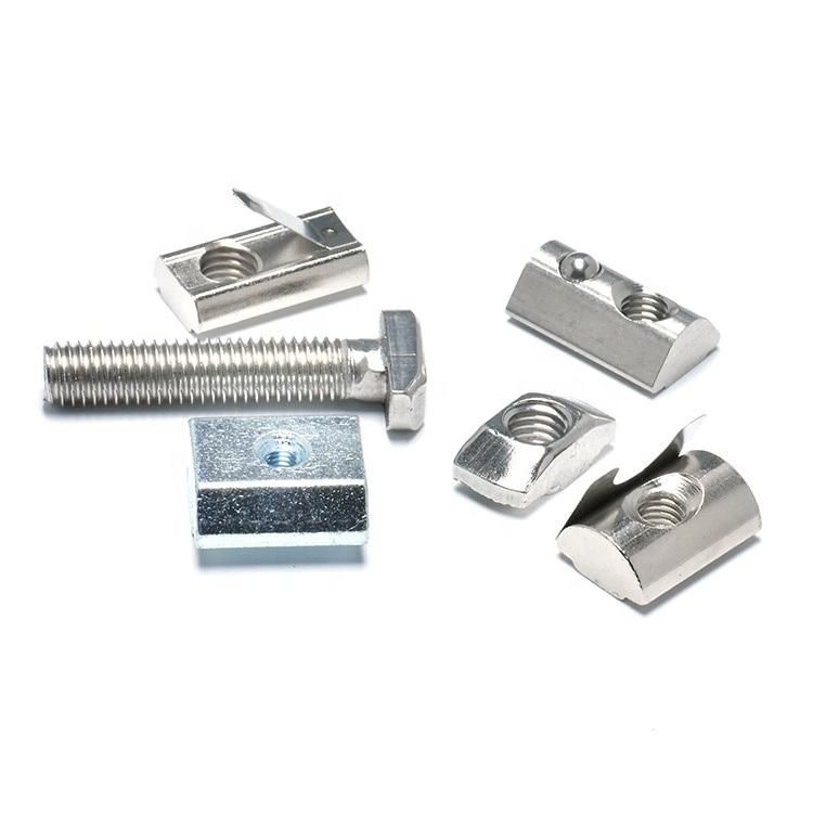 Aluminum Profile Accessory Hammer Head Tvs Bolts Thumb T Nuts