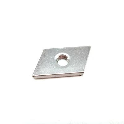 A2 A4 Stainless Steel M8 M10 M12 M16 M18 Customized Stamping Square Nuts