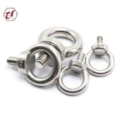DIN444 Stainless Steel 304 or 316 A2 or A4 Eye Bolts