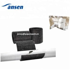 Pipeline Joint Protection Coatings PU Resin Fiberglass Cast Pipe Insulation Bandage Wrap