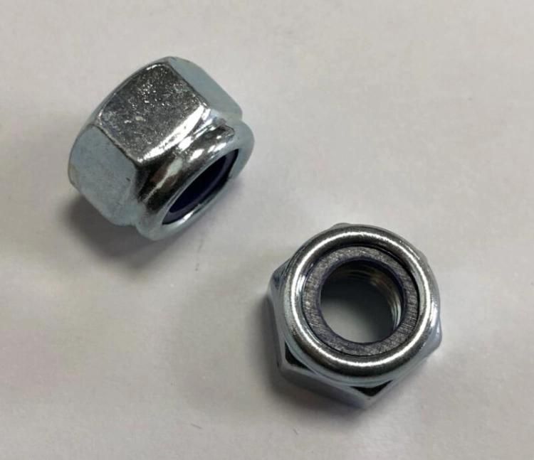 Hex Lock Thick Nut with Non-Metallic Insert DIN982