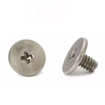 Stainless Ultra Low Profile Phillips Head Machine Small Micro Screw