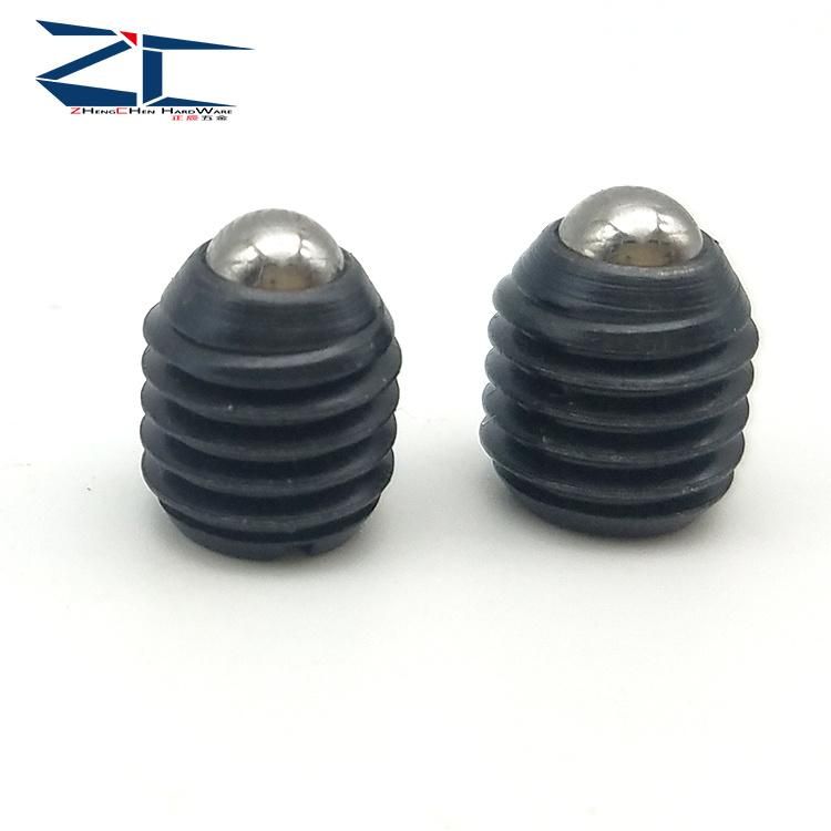 Thread Bolt Carbon Steel Ball Spring Plunger