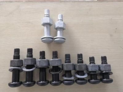 ASTM F1852 Type 1 A325tc Tension Control Bolt Black 5/8&quot;-11unc-* 3&quot;