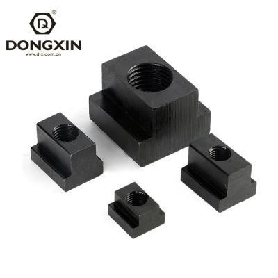 Competitive Price M4 M5 M8 M10 M30 Carbon Steel Black Slot Head T Nut