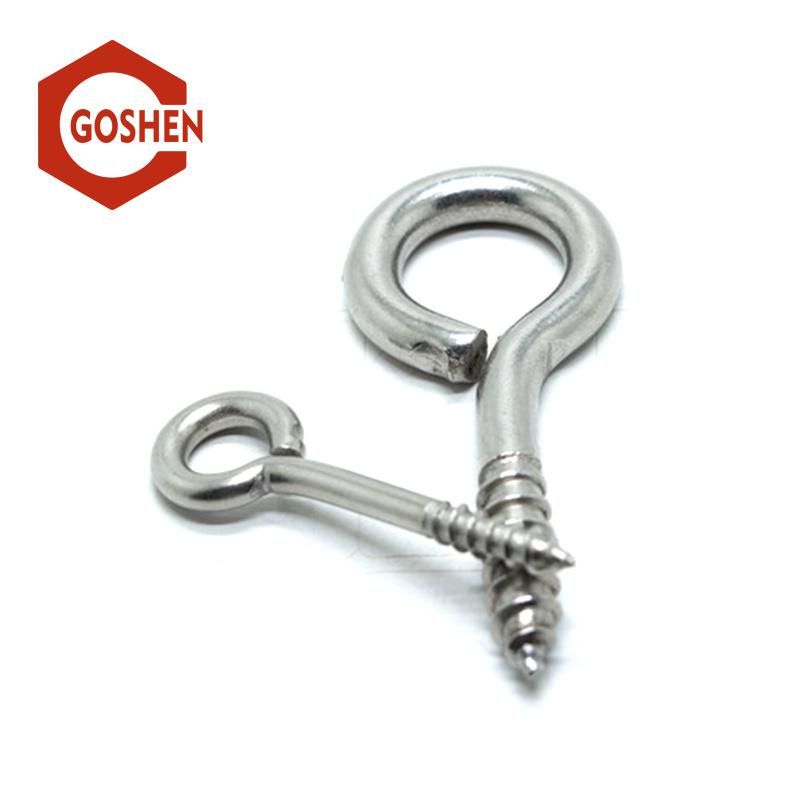 Stainless Steel Eye Hook Screw