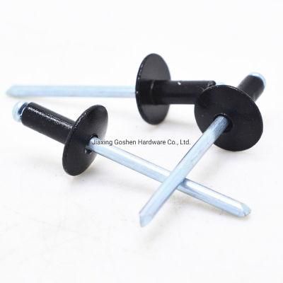 Open-Type Flat-Head Spray-Painted Core Rivets