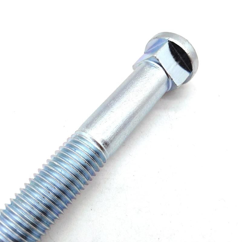 M4 Zinc Plated Flat Head Square Neck Carriage Bolt DIN603