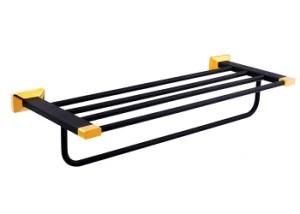 Solid Brass Bathroom Accessory Towel Shelf Brass Material Bath Towel Holder