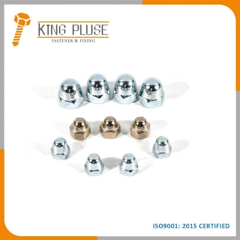 High Quality Self-Locking Black DIN 934 /2h Hex Nut