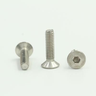 Stainless Steel Hex Socket Countersunk Head Machine Screw