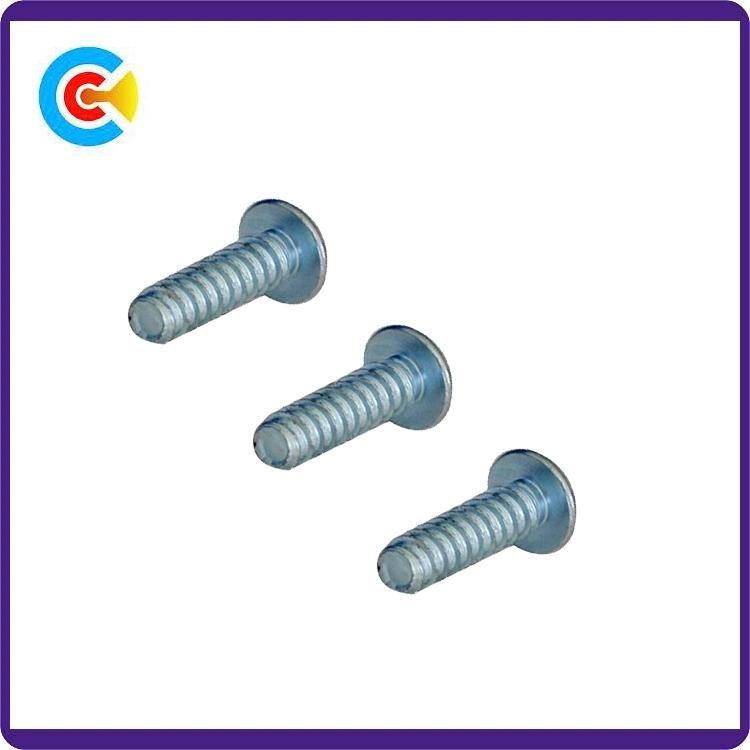 Carbon Steel Galvanized Torx Drive Button Head Cap Tapping Screw