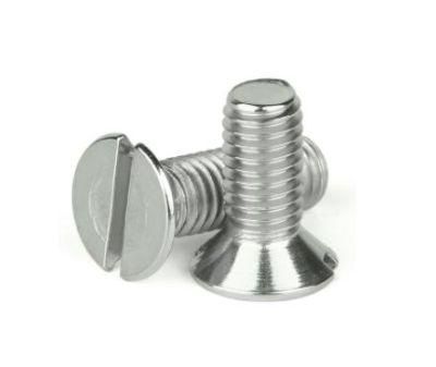 Stainless Steel M3*8 Oval Head Slotted Semi Countersunk Head Machine Screw